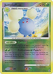 Pokemon Secret Wonders Holo Rare Card - Jumpluff 11/132 Reverse