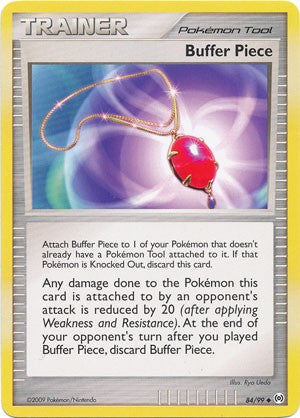 Pokemon Platinum Arceus Single Card Uncommon Buffer Piece 84/99