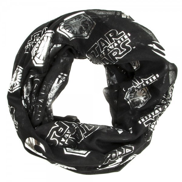 Star Wars 7 Versus Foil Print Viscose Scarf