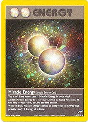 Neo Destiny Trainer - Miracle Energy Holofoil