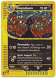 Pokemon Aquapolis - Houndoom Holofoil