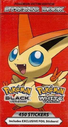 Pokemon Victini Edition Sticker Book