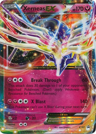 Xerneas EX XY07 - Pokemon Ultra Rare Promo Card