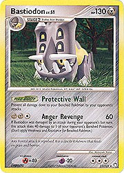 Pokemon Diamond & Pearl Mysterious Treasures- Bastiodon