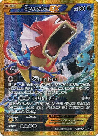 Gyarados EX 123/122 Secret Rare - Pokemon XY Breakpoint Card