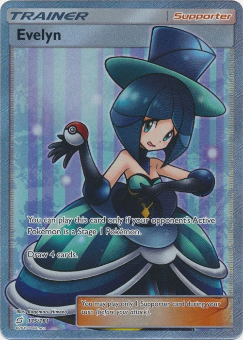 Evelyn (Full Art) - 175/181 Pokemon » SM Team Up Ultra Rare
