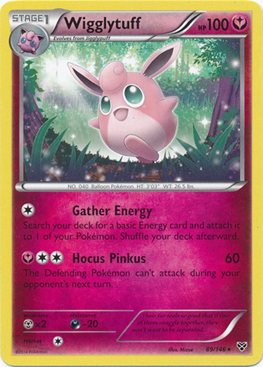 Wigglytuff 89/146 - Pokemon XY Rare Card