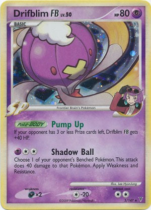 Pokemon Supreme Victors Holo Rare Card - Drifblim FB 3/147