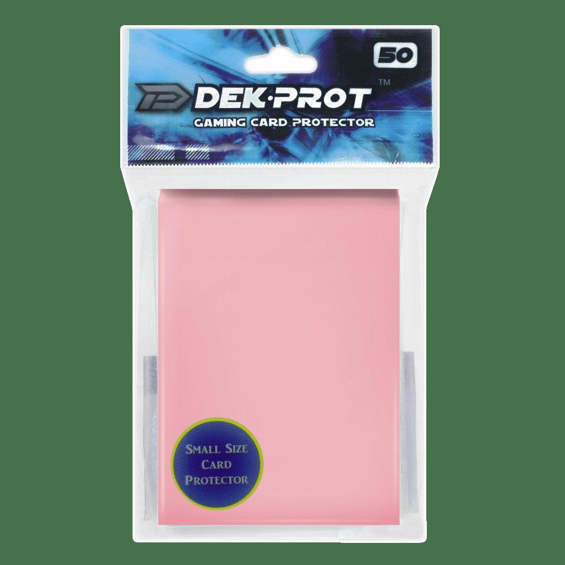 Dek Prot YuGiOh Sized Card Sleeves - Coral Pink (50 Card Sleeves)