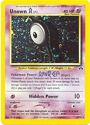 Pokemon Neo Discovery - Unown (Anger) Holofoil
