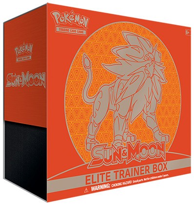 Pokemon Sun & Moon Solgaleo Elite Trainer Box