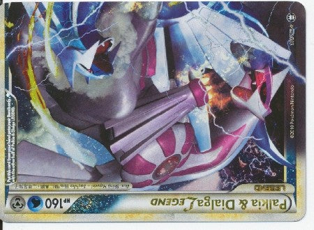 Pokemon Card HS Triumphant Palkia & Dialga Legend Ultra Rare 101/102 Pokemon Card HS Triumphant Palkia & Dialga Legend Ultra Rare 101/102