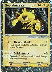 Pokemon EX Ruby & Sapphire Ultra Rare Card - Electabuzz ex 97/109