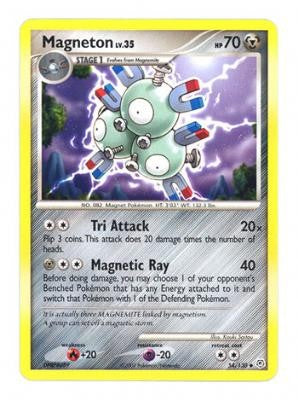 Pokemon Diamond & Pearl Uncommon Card - Magneton 54/130