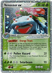Pokemon EX Fire Red & Leaf Green Ultra Rare Card - Venusaur 112/112