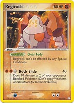 Pokemon EX Holon Phantoms - Regirock