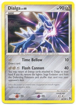 Pokemon Diamond & Pearl Great Encounters - Dialga (Rare) Card