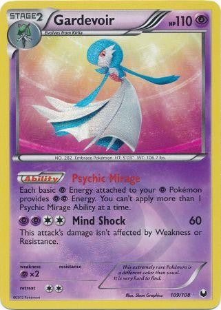 Pokemon Dark Explorers Ultra Rare Card - Gardevoir 109/108
