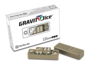 D6 - 2 Dice Set Gravity Dice - Desert