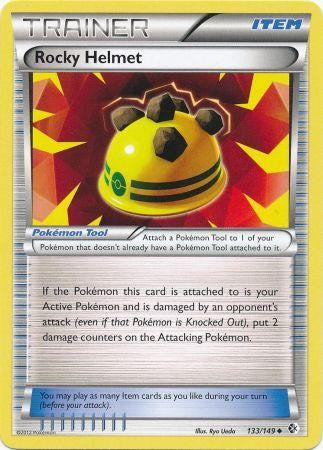 Rocky Helmet 133/149 - Pokemon Boundaries Crossed Uncommon Card