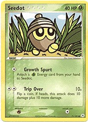 Pokemon EX Hidden Legends - Seedot