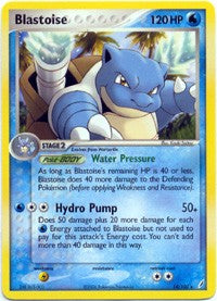 Pokemon EX Crystal Guardians - Blastoise