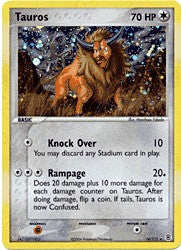 Pokemon EX Fire Red & Leaf Green - Tauros (Holofoil)