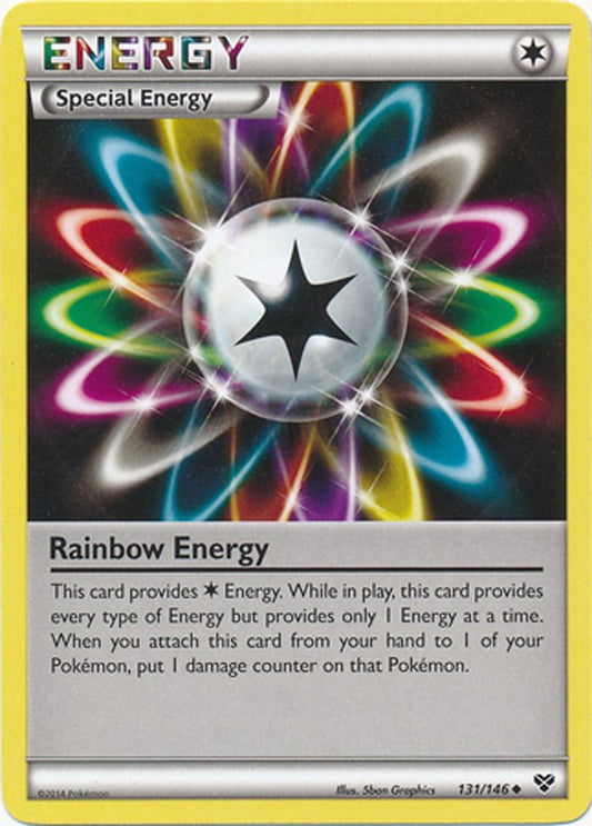 Rainbow Energy 131/146 - Pokemon XY Uncommon Card
