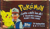 Topps Pokemon TV Animation Card Pack PokeOrder.com Topps Pokemon TV Animation Card Pack PokeOrder.com