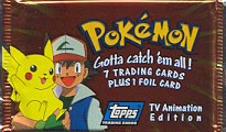 Topps Pokemon TV Animation Card Pack