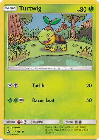 Turtwig 7/156 Common - Pokemon Ultra Prism