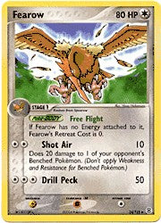 Pokemon EX Fire Red & Leaf Green - Fearow