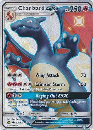 Charizard GX - SV49/SV94 - Shiny Ultra Rare Sun & Moon: Hidden Fates Singles PokeOrder.com Charizard GX - SV49/SV94 - Shiny Ultra Rare Sun & Moon: Hidden Fates Singles PokeOrder.com