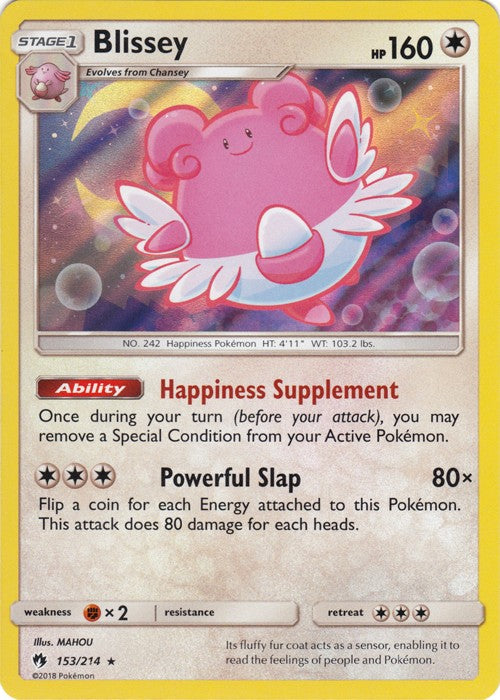 Blissey - 153/214 Pokemon » SM Lost Thunder HR