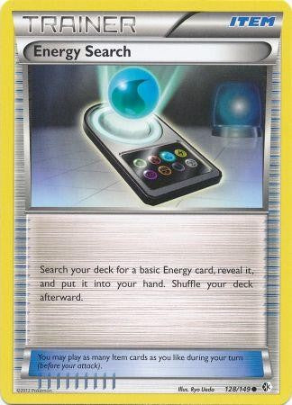 Energy Search 128/149 - Pokemon Boundaries Crossed Common Card