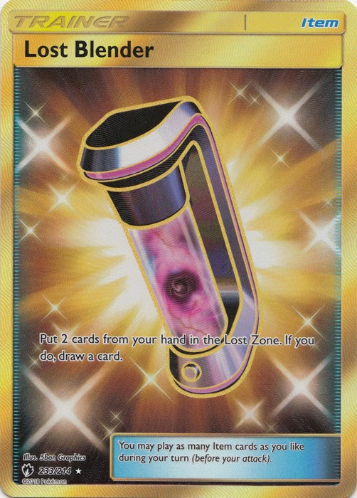 Lost Blender - 233/214 - Sun & Moon: Lost Thunder Secret Rare