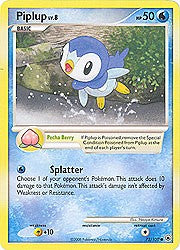 Pokemon Diamond and Pearl Majestic Dawn- Piplup(Common)