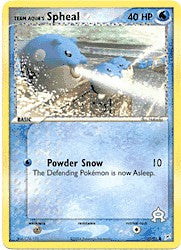 EX Aqua vs Magma - Spheal