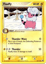 Pokemon EX Unseen Forces Common Card - Flaaffy 56/115