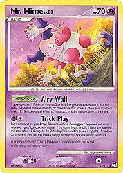 Pokemon Diamond & Pearl Mysterious Treasures- Mr.Mime
