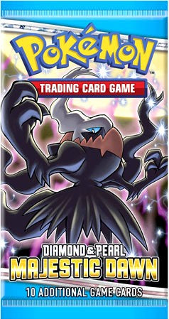 pokemon diamond and pearl booster packs Pokemon Diamond & Pearl Majestic Dawn Booster Pack – PokeOrder.com