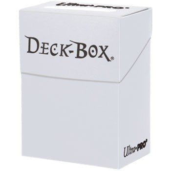 Ultra Pro Deck Box - White