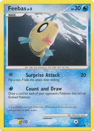 Pokemon Supreme Victors Common Card - Feebas 104/147