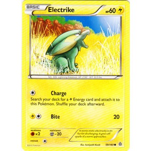 Electrike 59/160 - Common Pokemon XY Primal Clash Card