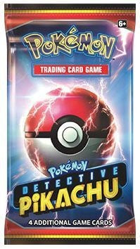 Detective Pikachu Booster Pack (Pokemon) Pokemon Sealed Product