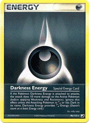 Pokemon EX Unseen Forces Rare Card - Darkness Energy 96/115