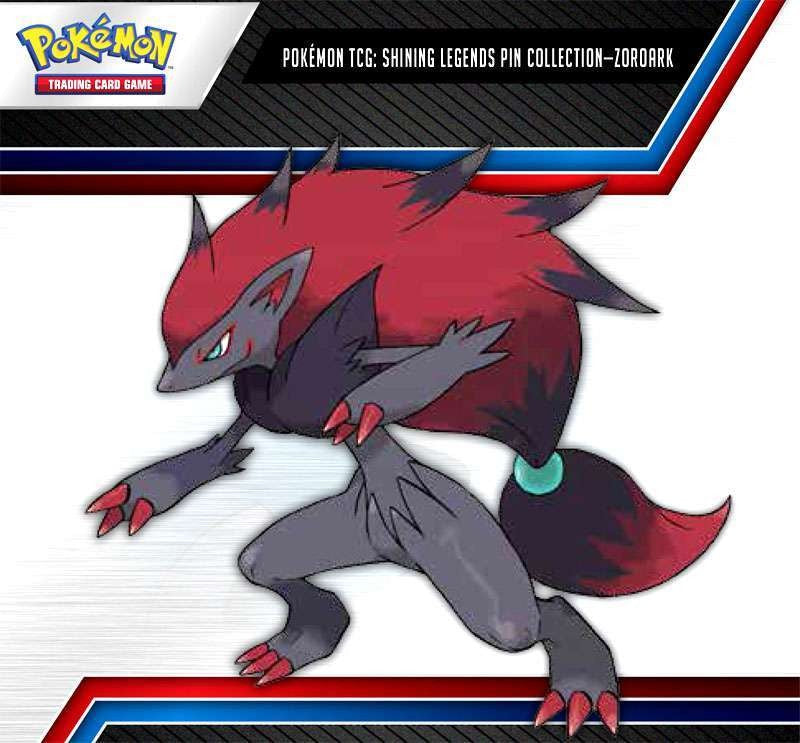 Pokemon Shining Legends Zoroark Pin Box