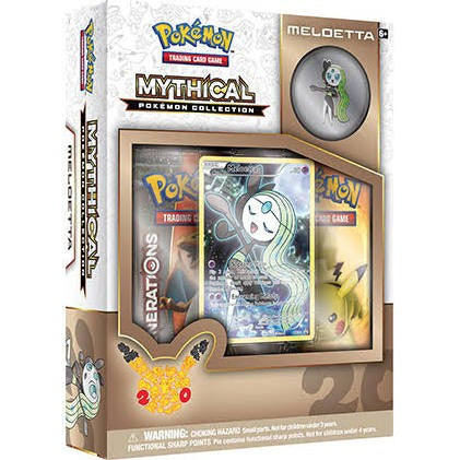 Meloetta Pokemon Mythical Collection Box