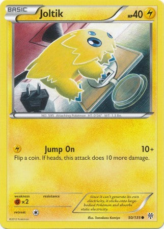 Joltik 50/135 - Pokemon Plasma Storm Common Card