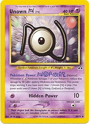 Pokemon Neo Discovery - Unown (Normal)